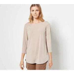 Susan Graver Modern Essentials Regular Liquid Knit Tunic